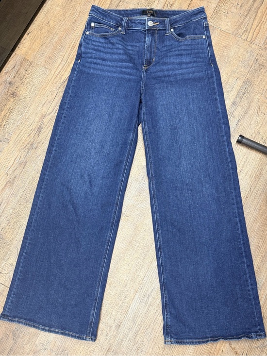 Quince Denim - Quince Bella stretch Wide Leg Women's Jeans in Dark midnight Blue size 29